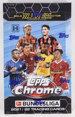 2021-22 Topps Chrome Bundesliga Soccer LITE Box